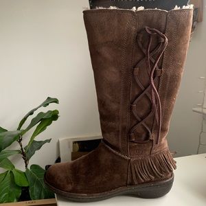 Ugg tall suede boots
